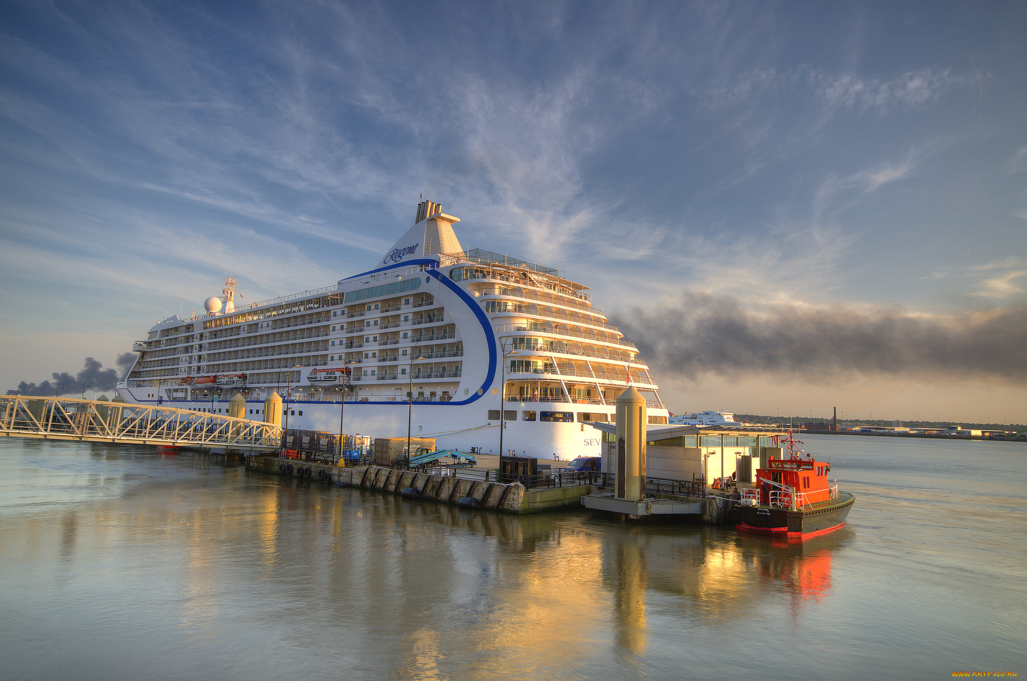 seven seas voyager in liverpool, , , , , , 